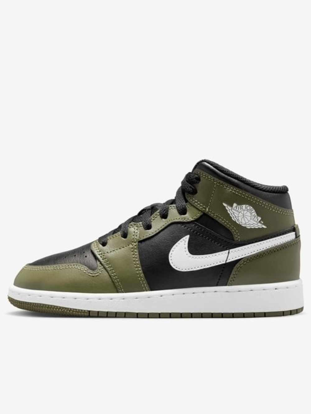 Nike Air Jordan 1 mid Green Olives